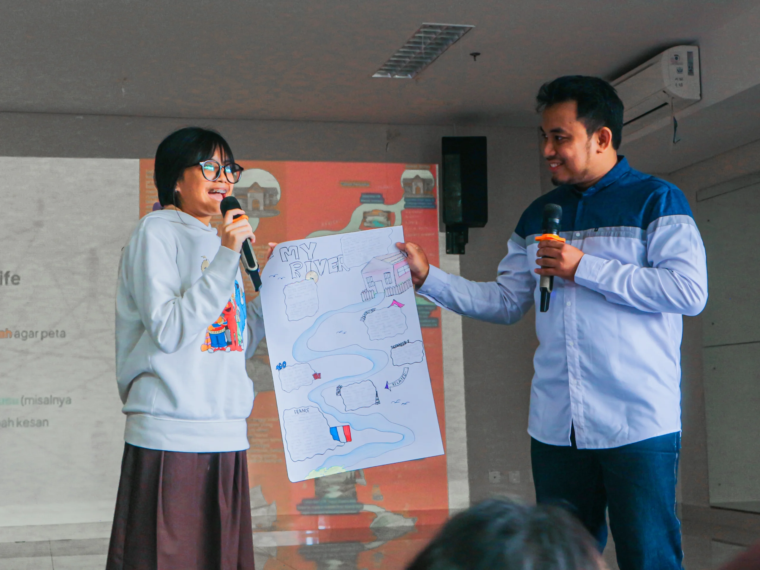 Pelatihan Life Mapping di SMP Karakter, Depok